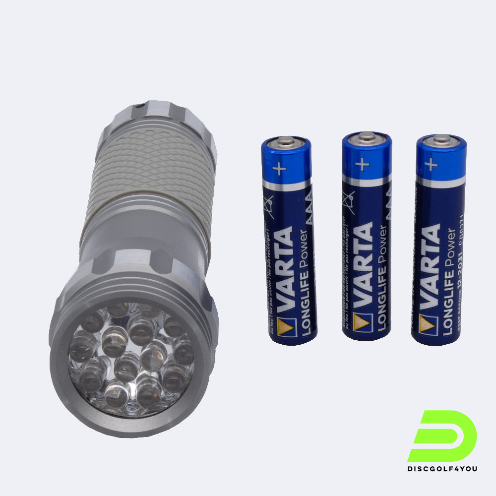 uv-taschenlampe-2 UV Taschenlampe für die Aufladung von Glow-Discs liegend