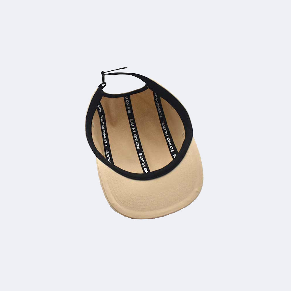 flying-plate-5-panel-kappe-braun-unten Flying Plate 5-Panel Kappe braun unten