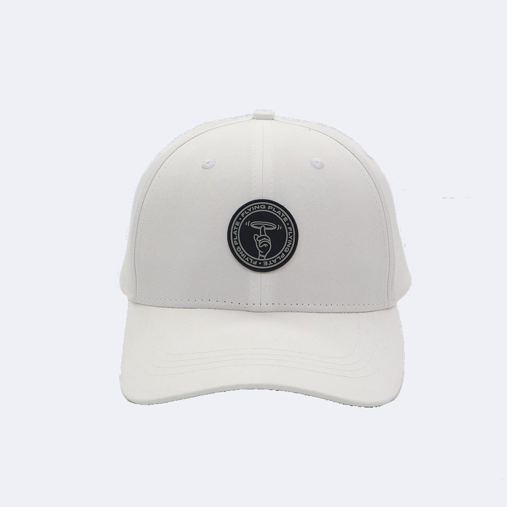 flying-plate-baseball-kappe-weiss-vorne Flying plate baseball cap white