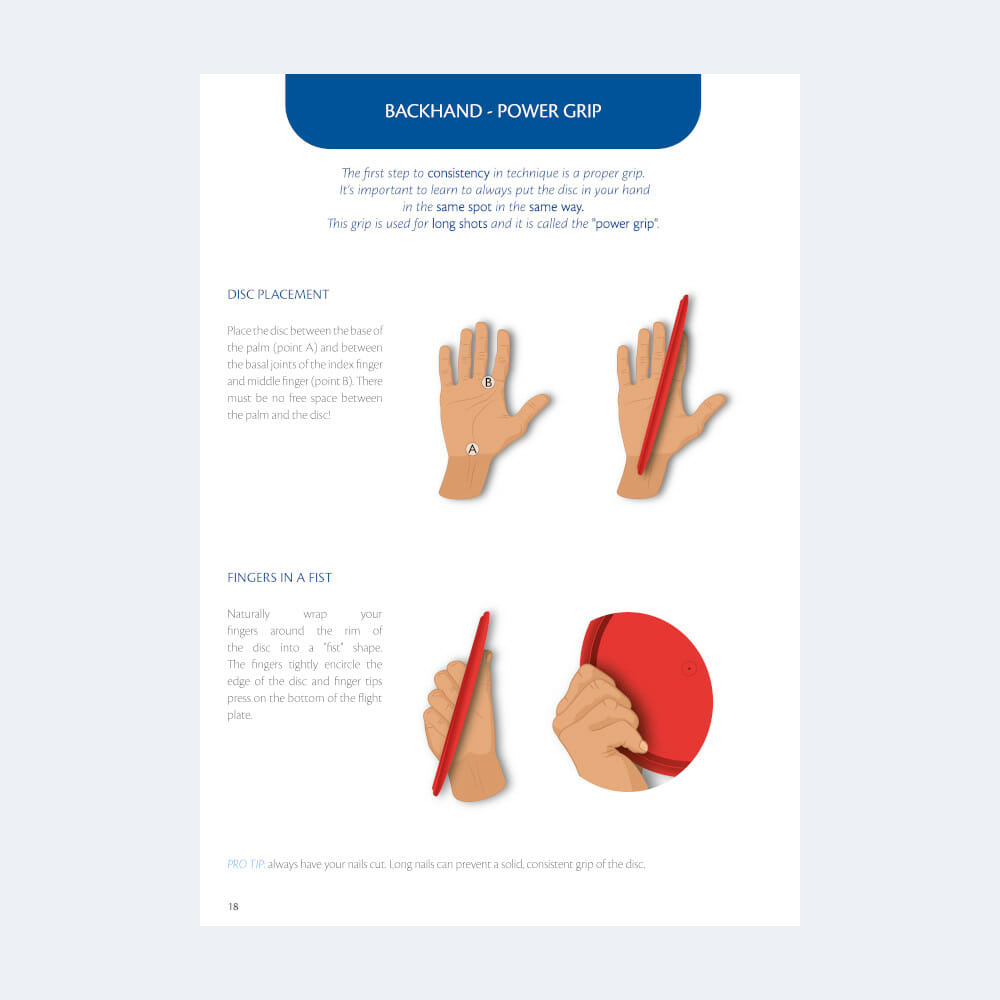 back-to-basics-discgolfbuch-backhand-power-grip Back to Basics Discgolfbuch Backhand Powergrip