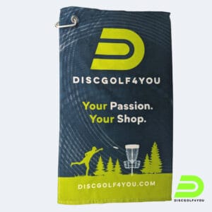 Discgolf4you Handtuch Baumwolle sublimiert vorne