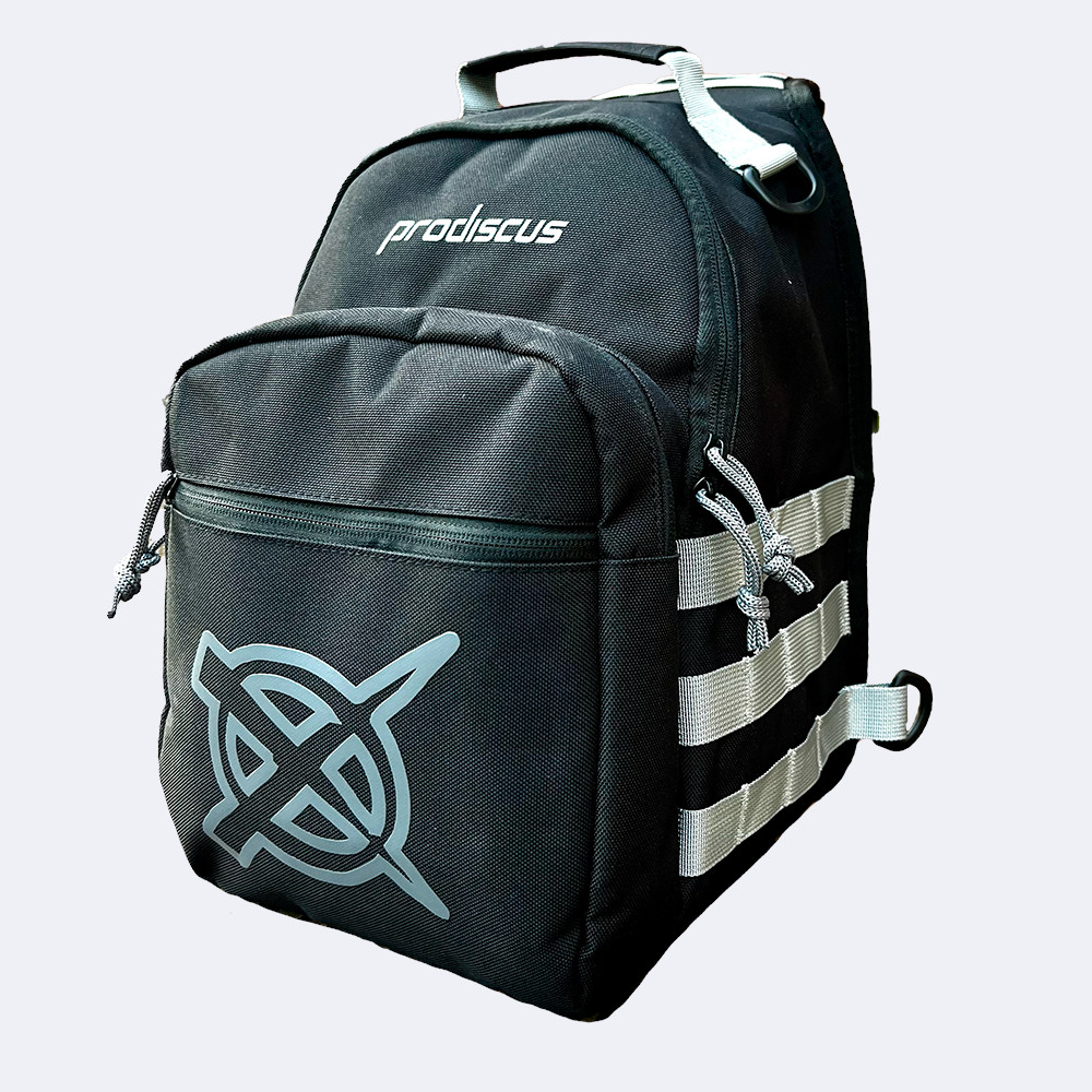 prodiscus-sling-bag-black-front Prodiscus Sling bag front