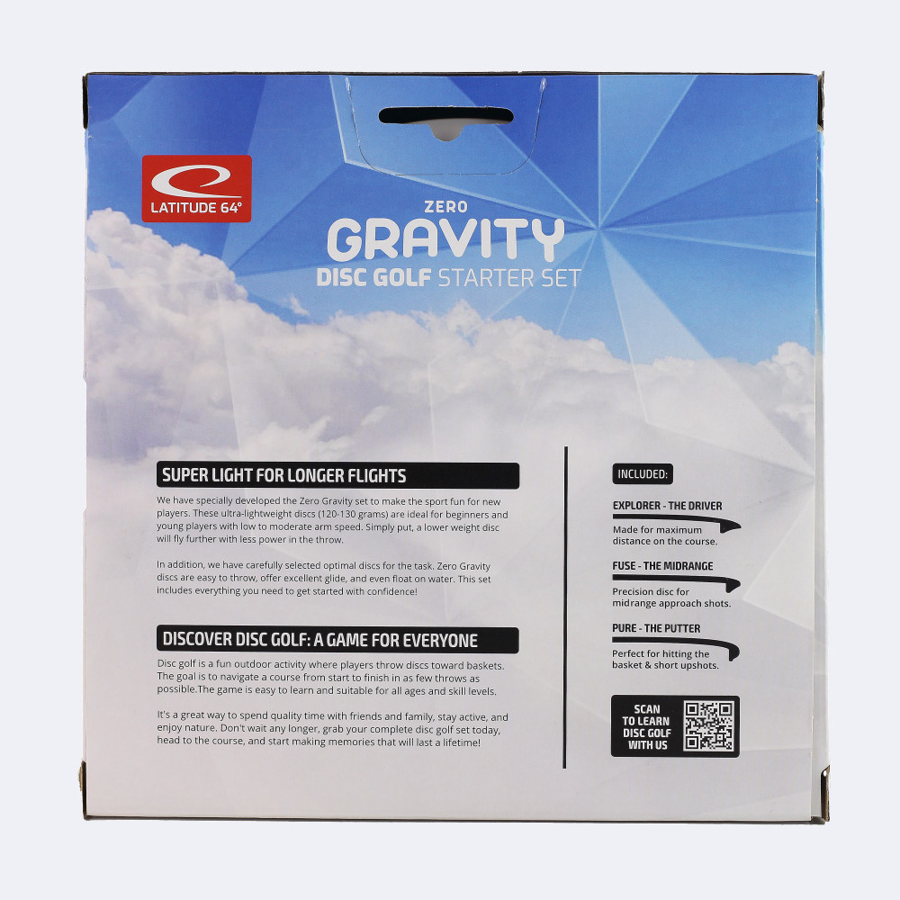 Latitude-Zero-Gravity-Starterset-hinten Latitude 64° Zero Gravity Starterset hinten