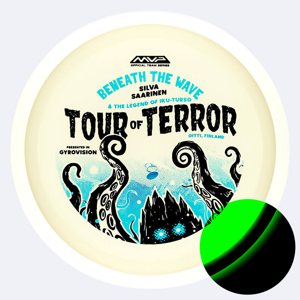 mvp wave halloween edition in weiss, im eclipse kunststoff und glow spezialeffekt MVP Wave Halloween Edition in weiss, im Eclipse Kunststoff und glow Spezialeffekt