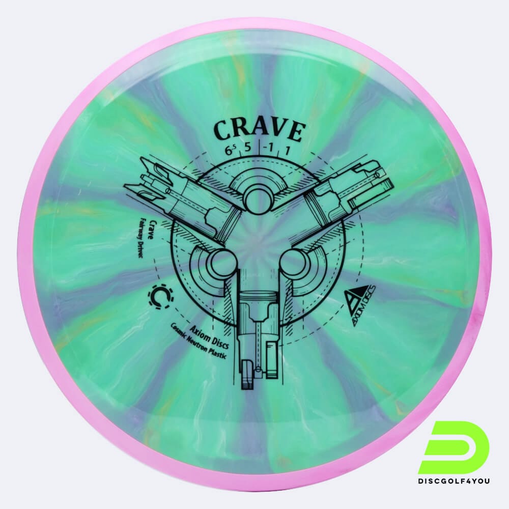 Axiom Crave in green, cosmic neutron plastic and burst effect Axiom Crave in green, cosmic neutron plastic and burst effect