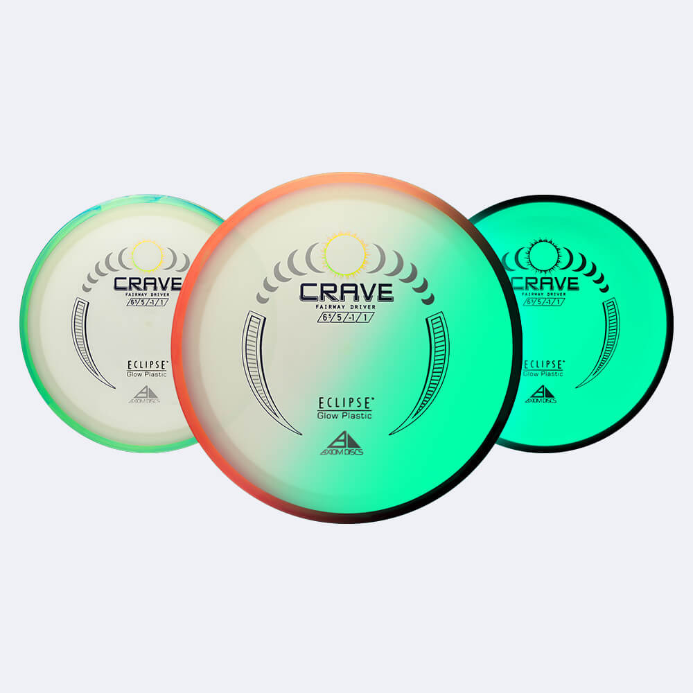 Axiom Crave in white, eclipse plastic and glow effect Axiom Crave in white, eclipse plastic and glow effect