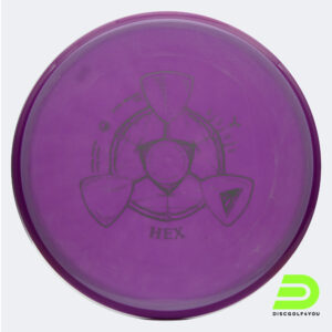 Axiom Hex in violett, im Neutron Kunststoff und ohne Spezialeffekt