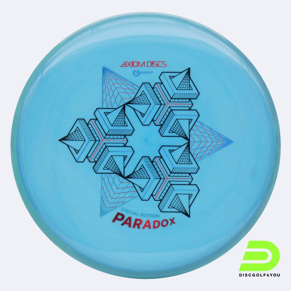 axiom paradox special edition in blau, im neutron kunststoff und ohne spezialeffekt Axiom Paradox Special Edition in blau, im Neutron Kunststoff und ohne Spezialeffekt