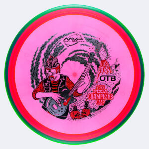 Axiom Pyro OTB Open in pink, prism proton soft plastic