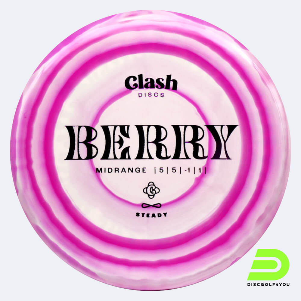 clash discs berry in weiss-rosa, im steady ring kunststoff und ohne spezialeffekt Clash Discs Berry in weiss-rosa, im Steady Ring Kunststoff und ohne Spezialeffekt