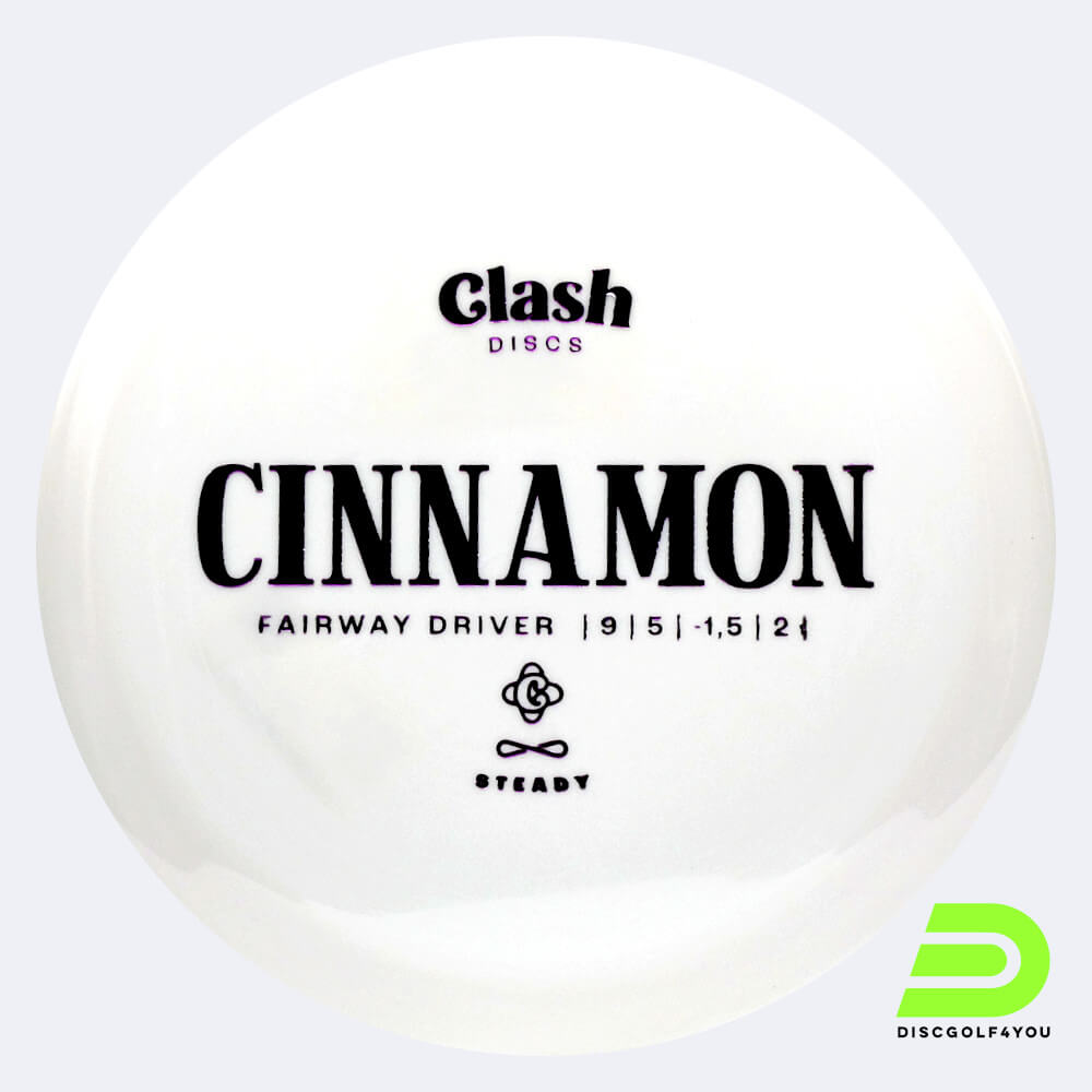 clash discs cinnamon in weiss, im steady kunststoff und ohne spezialeffekt Clash Discs Cinnamon in weiss, im Steady Kunststoff und ohne Spezialeffekt