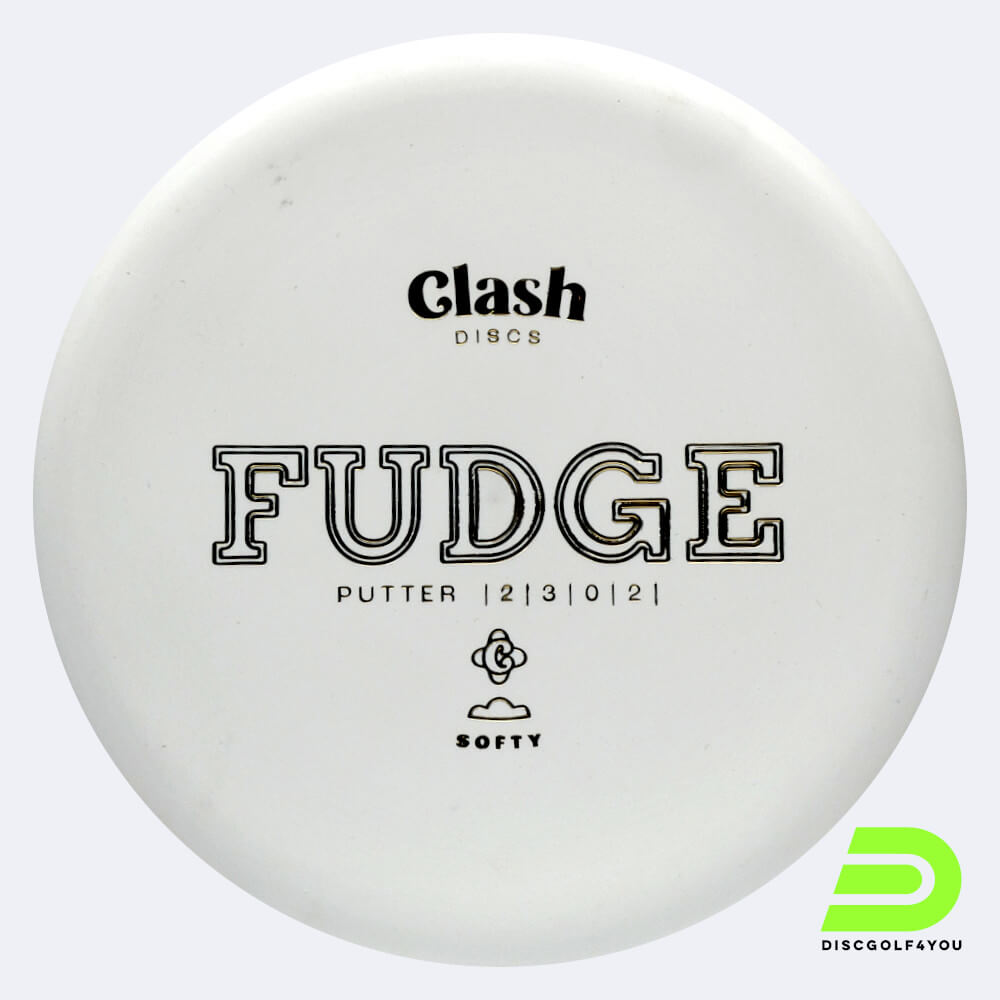 clash discs fudge in weiss, im softy kunststoff und ohne spezialeffekt Clash Discs Fudge in weiss, im Softy Kunststoff und ohne Spezialeffekt