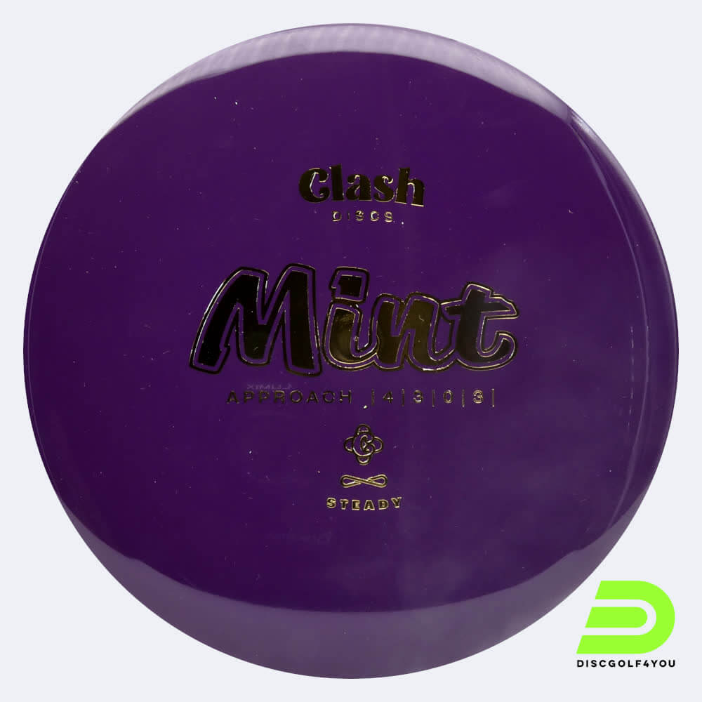 Clash Discs Mint in purple, steady plastic Clash Discs Mint in purple, steady plastic