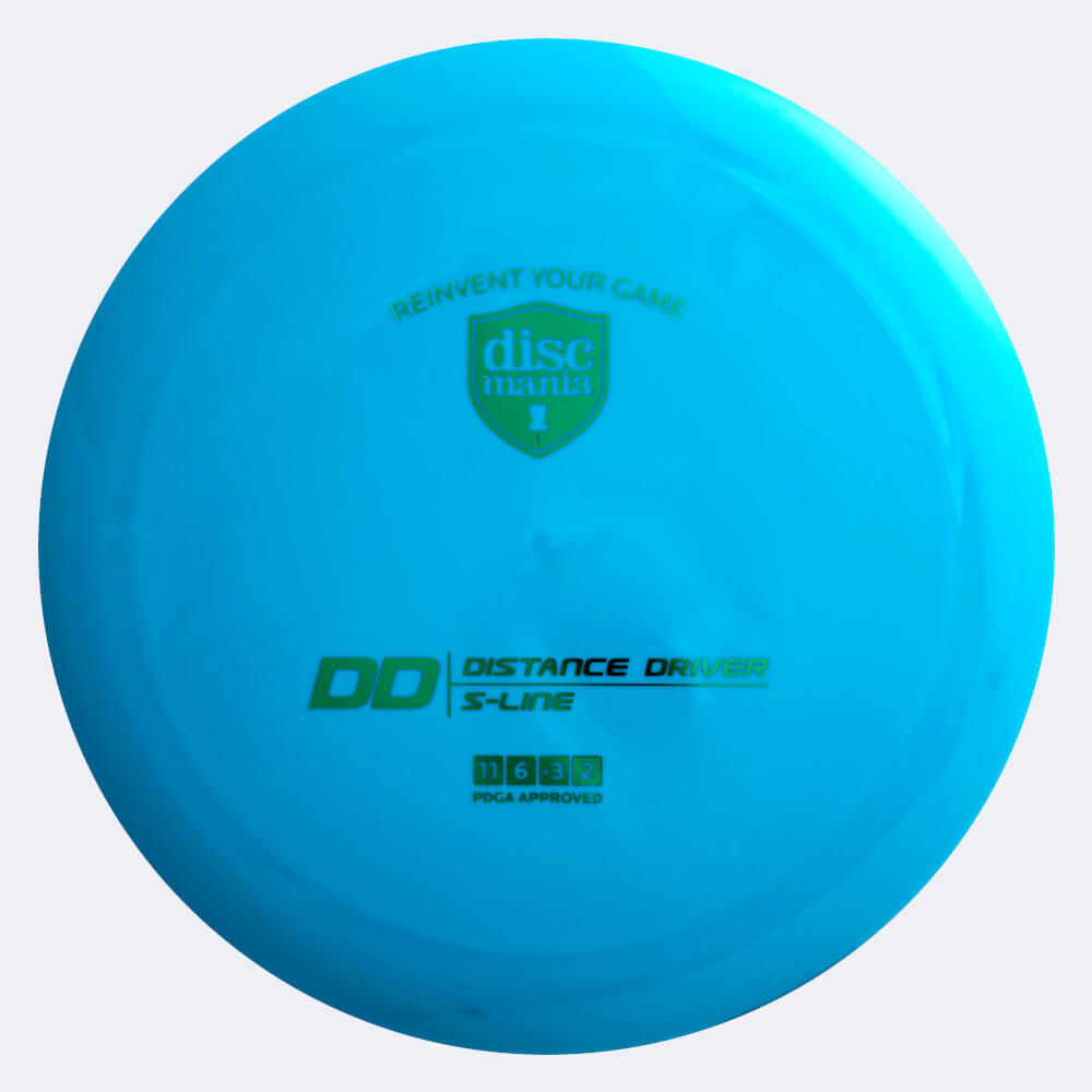 discmania dd in blau, im s-line kunststoff und ohne spezialeffekt Discmania DD in blau, im S-Line Kunststoff und ohne Spezialeffekt