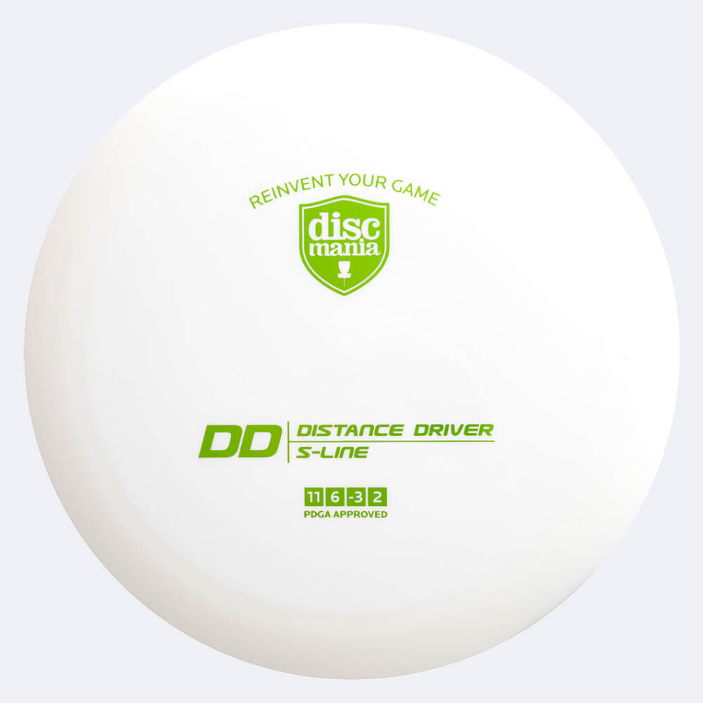 discmania dd in weiss, im s-line kunststoff und ohne spezialeffekt Discmania DD in weiss, im S-Line Kunststoff und ohne Spezialeffekt