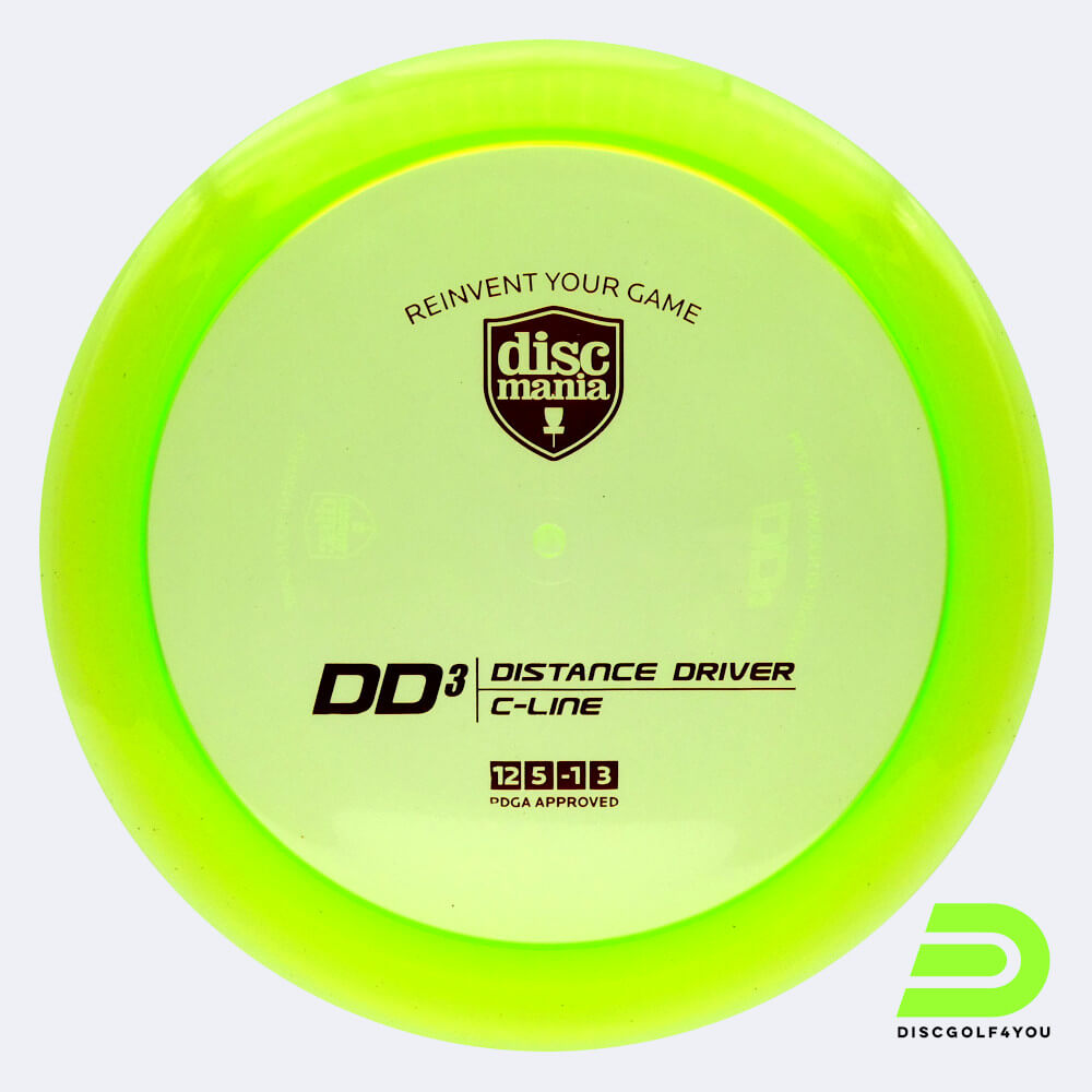 discmania dd3 in grün, im c-line kunststoff und ohne spezialeffekt Discmania DD3 in grün, im C-Line Kunststoff und ohne Spezialeffekt