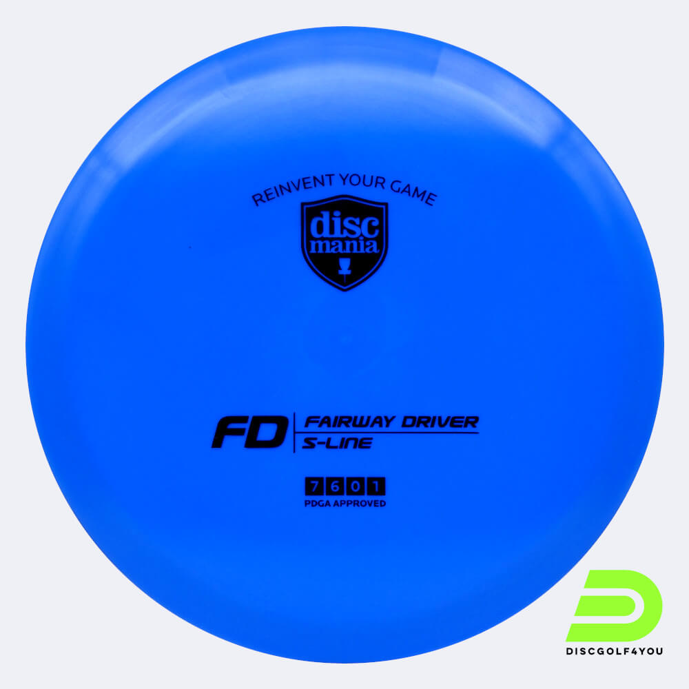 discmania fd in blau, im s-line kunststoff und ohne spezialeffekt Discmania FD in blau, im S-Line Kunststoff und ohne Spezialeffekt