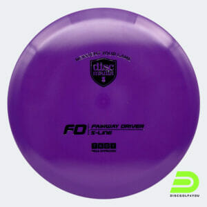 Discmania FD in purple, s-line plastic