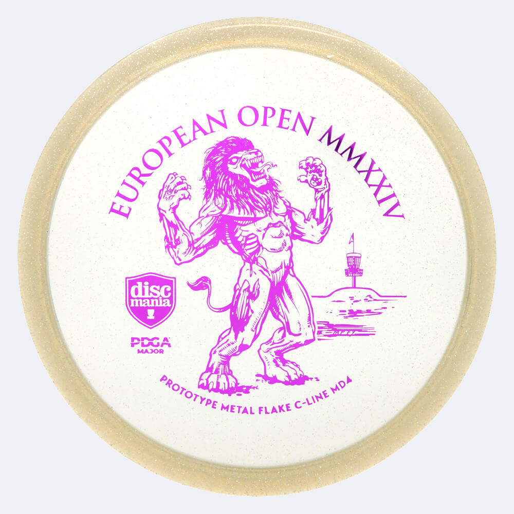 discmania md4 - 2024 european open fundraiser in kristallklar, im metal flake c-line kunststoff und ohne spezialeffekt Discmania MD4 - 2024 European Open Fundraiser in kristallklar, im Metal Flake C-line Kunststoff und ohne Spezialeffekt