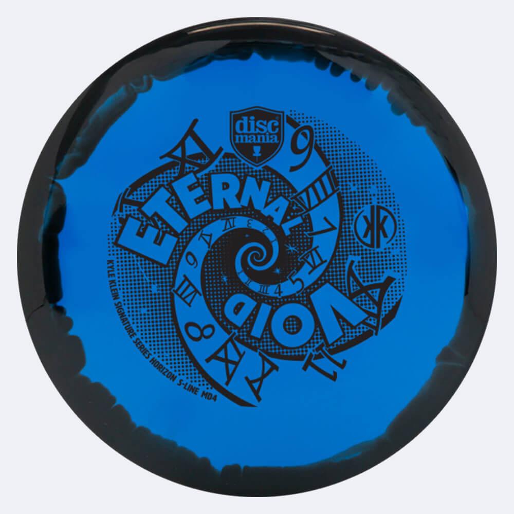 discmania md4 - eternal void kyle klein signature series in blau-schwarz, im s-line horizon kunststoff und ohne spezialeffekt Discmania MD4 - Eternal Void Kyle Klein Signature Series in blau-schwarz, im S-Line Horizon Kunststoff und ohne Spezialeffekt