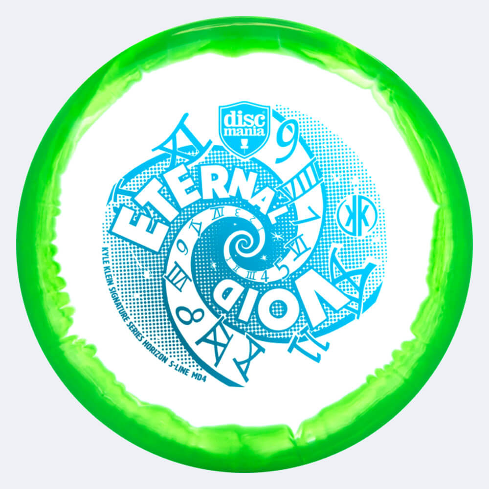 discmania md4 - eternal void kyle klein signature series in weiss-hellgruen, im s-line horizon kunststoff und ohne spezialeffekt Discmania MD4 - Eternal Void Kyle Klein Signature Series in weiss-hellgruen, im S-Line Horizon Kunststoff und ohne Spezialeffekt