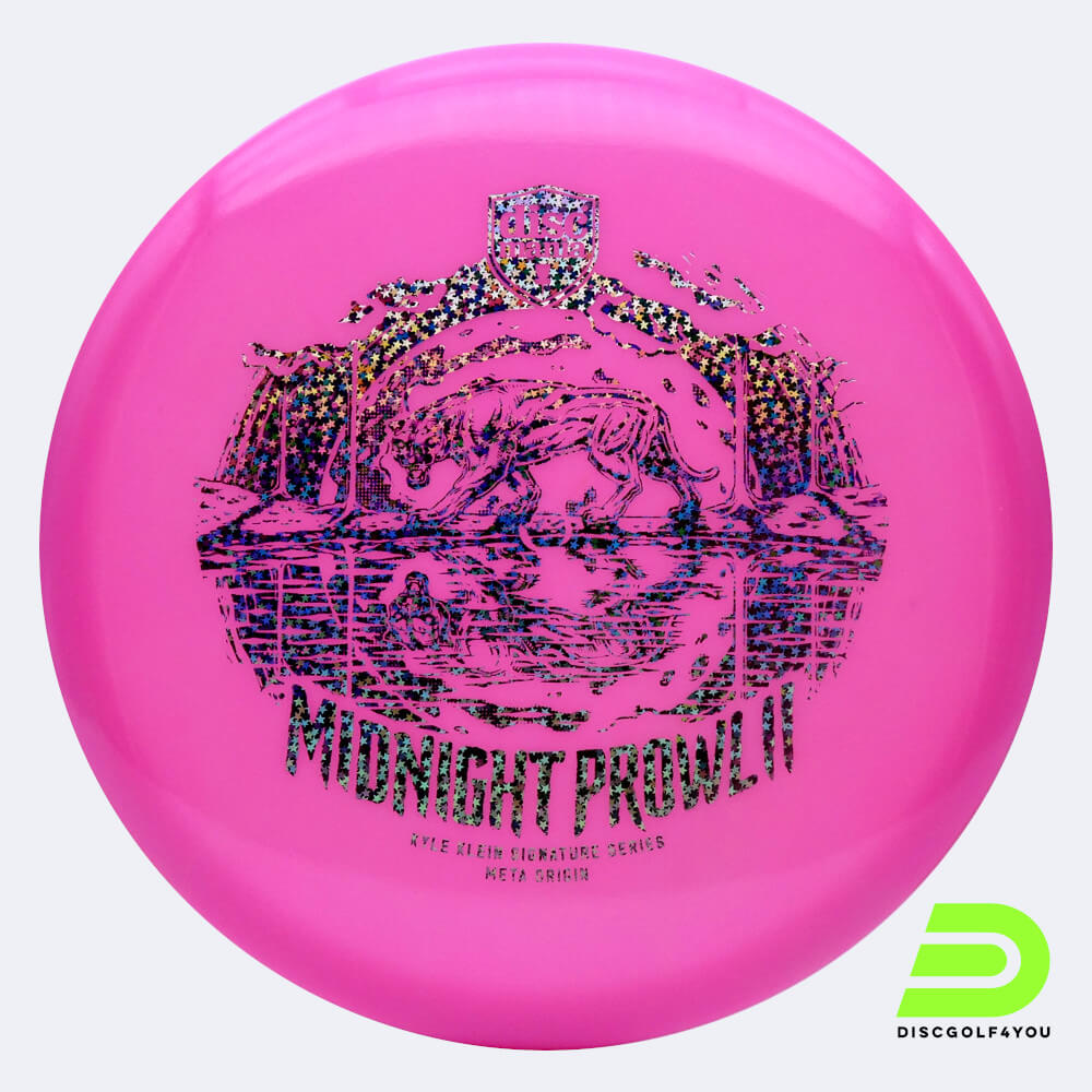 discmania midnight prowl 2 origin - kyle klein signature series in rosa, im meta kunststoff und ohne spezialeffekt Discmania Midnight Prowl 2 Origin - Kyle Klein Signature Series in rosa, im Meta Kunststoff und ohne Spezialeffekt