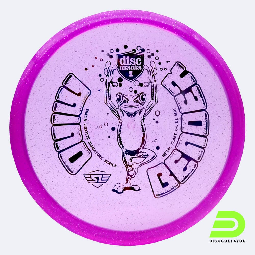 Discmania Mind Bender MD1 - Simon Lizotte Signature Series in purple, metal flake c-line plastic Discmania Mind Bender MD1 - Simon Lizotte Signature Series in purple, metal flake c-line plastic