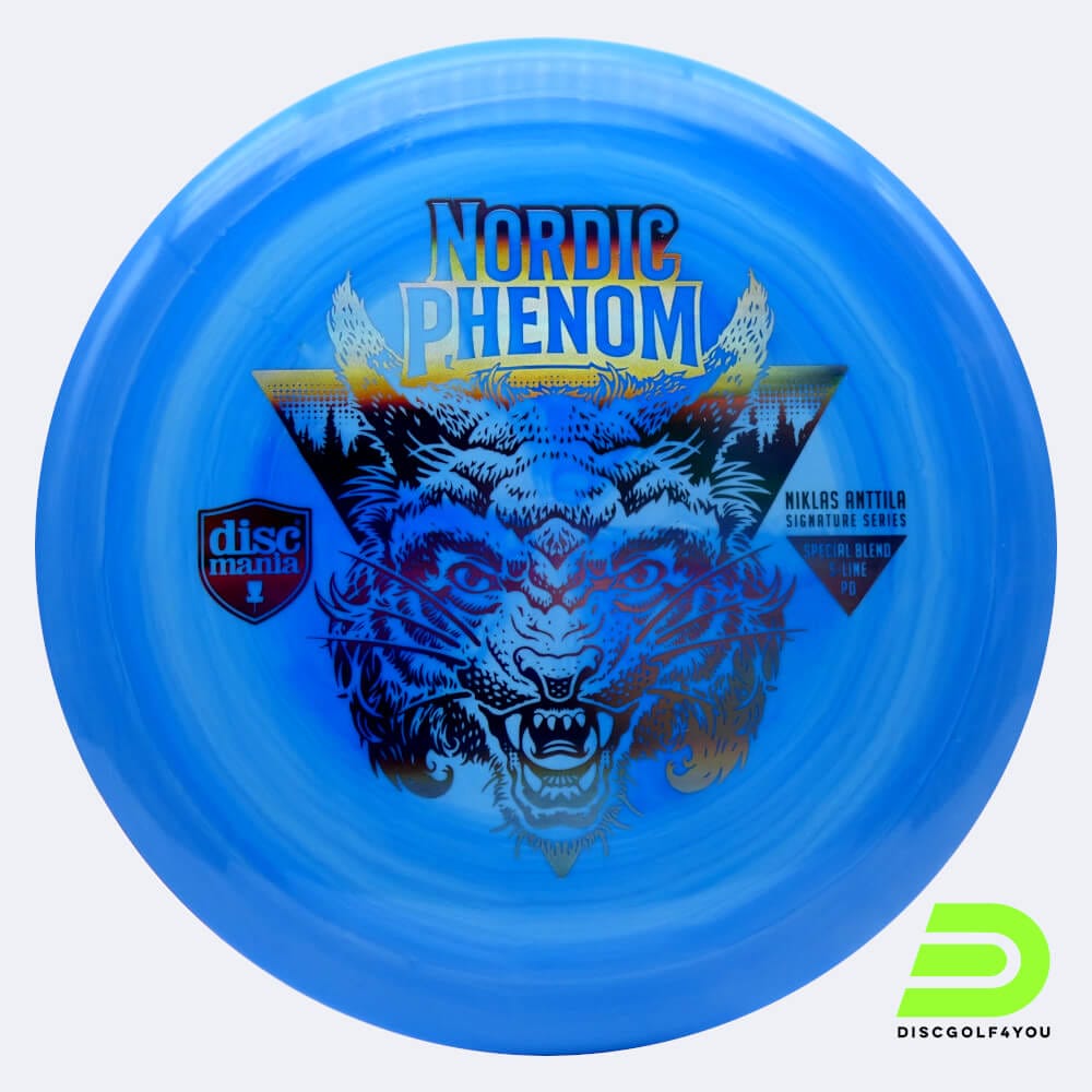 discmania nordic phenom pd - niklas anttila signature series in blau, im s-line kunststoff und ohne spezialeffekt Discmania Nordic Phenom PD - Niklas Anttila Signature Series in blau, im S-Line Kunststoff und ohne Spezialeffekt