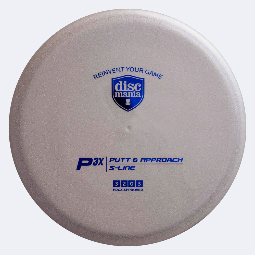 discmania p3x in silber, im s-line kunststoff und ohne spezialeffekt Discmania P3X in silber, im S-Line Kunststoff und ohne Spezialeffekt