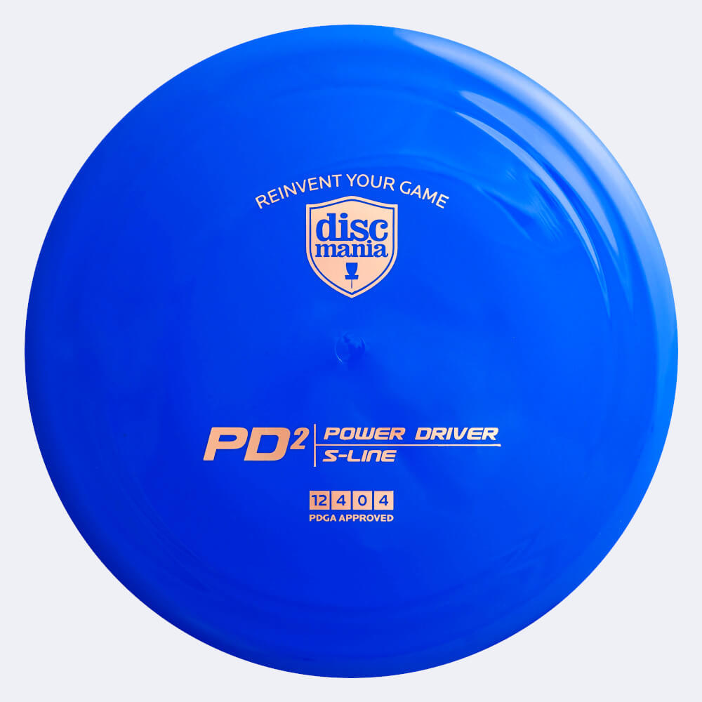 Discmania PD2 in blue, s-line plastic Discmania PD2 in blue, s-line plastic