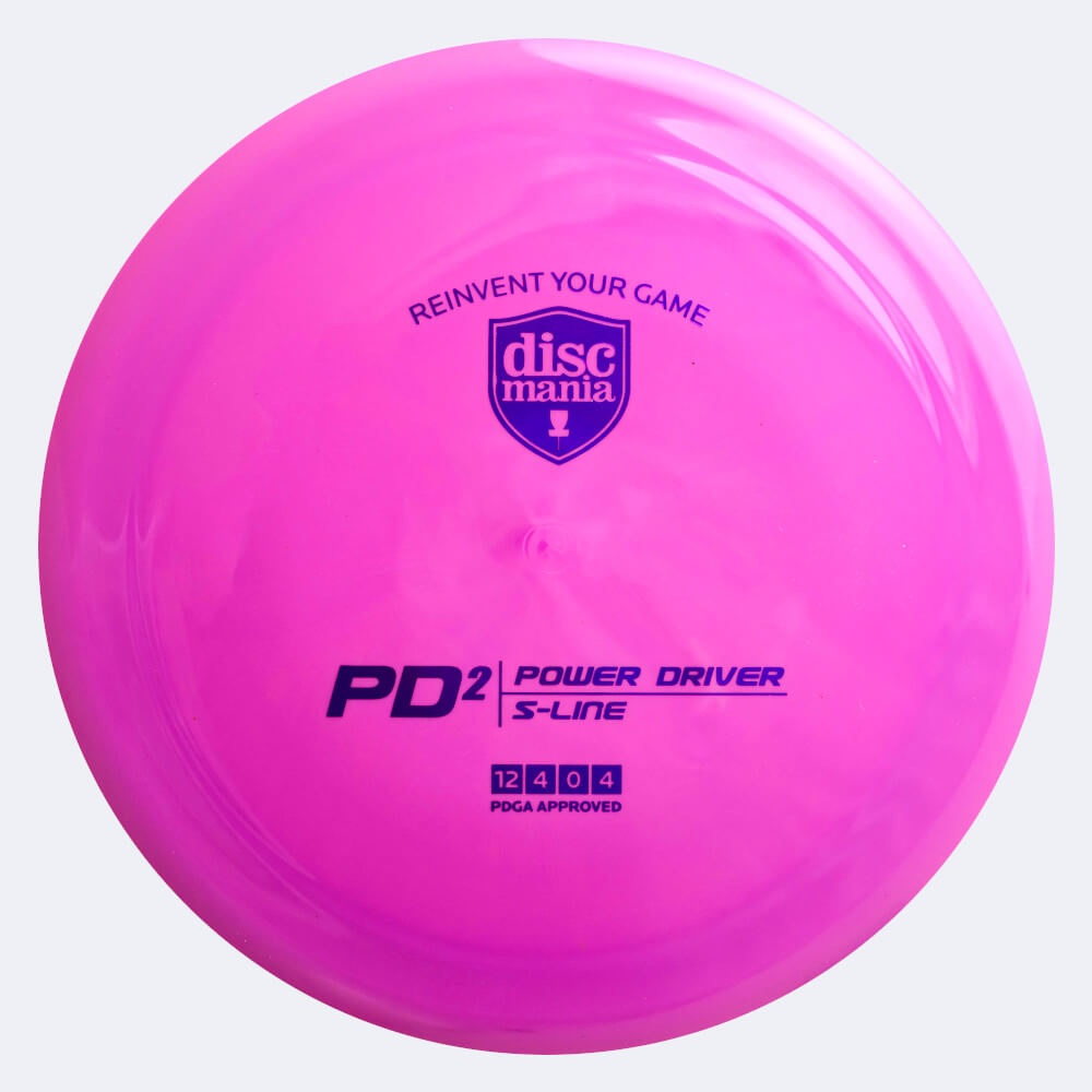 Discmania PD2 in pink, s-line plastic Discmania PD2 in pink, s-line plastic