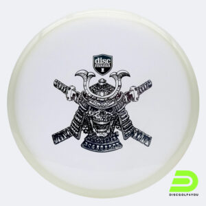 Discmania Sensei - Undead Samurai in weiss, im Active Premium Glow Kunststoff und glow Spezialeffekt