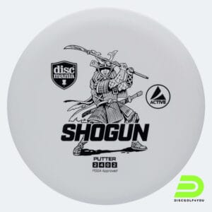 Discmania Shogun in weiss, im Active Kunststoff und ohne Spezialeffekt