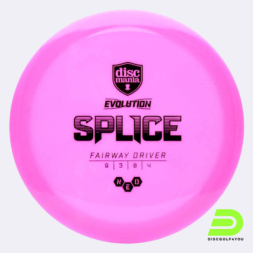 discmania splice in rosa, im neo kunststoff und ohne spezialeffekt Discmania Splice in rosa, im Neo Kunststoff und ohne Spezialeffekt