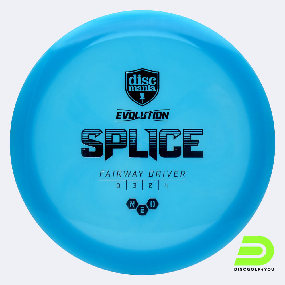 Discmania Splice in blue, neo plastic Discmania Splice in blue, neo plastic