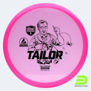 Discmania Tailor in pink, active premium plastic