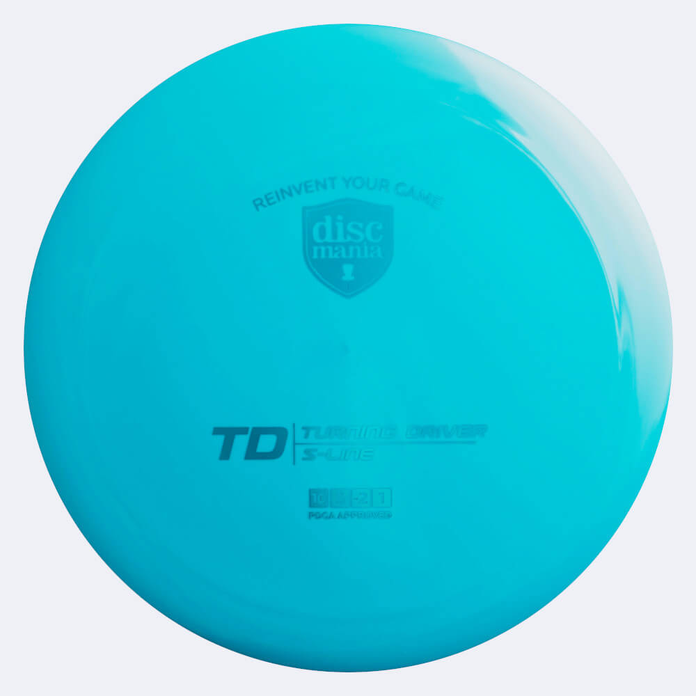 Discmania TD in turquoise, s-line plastic Discmania TD in turquoise, s-line plastic