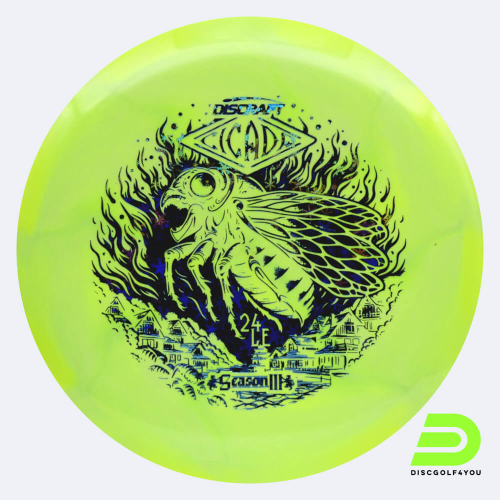 Discraft Cicada Ledgestone Edition in light-green, esp plastic Discraft Cicada Ledgestone Edition in light-green, esp plastic