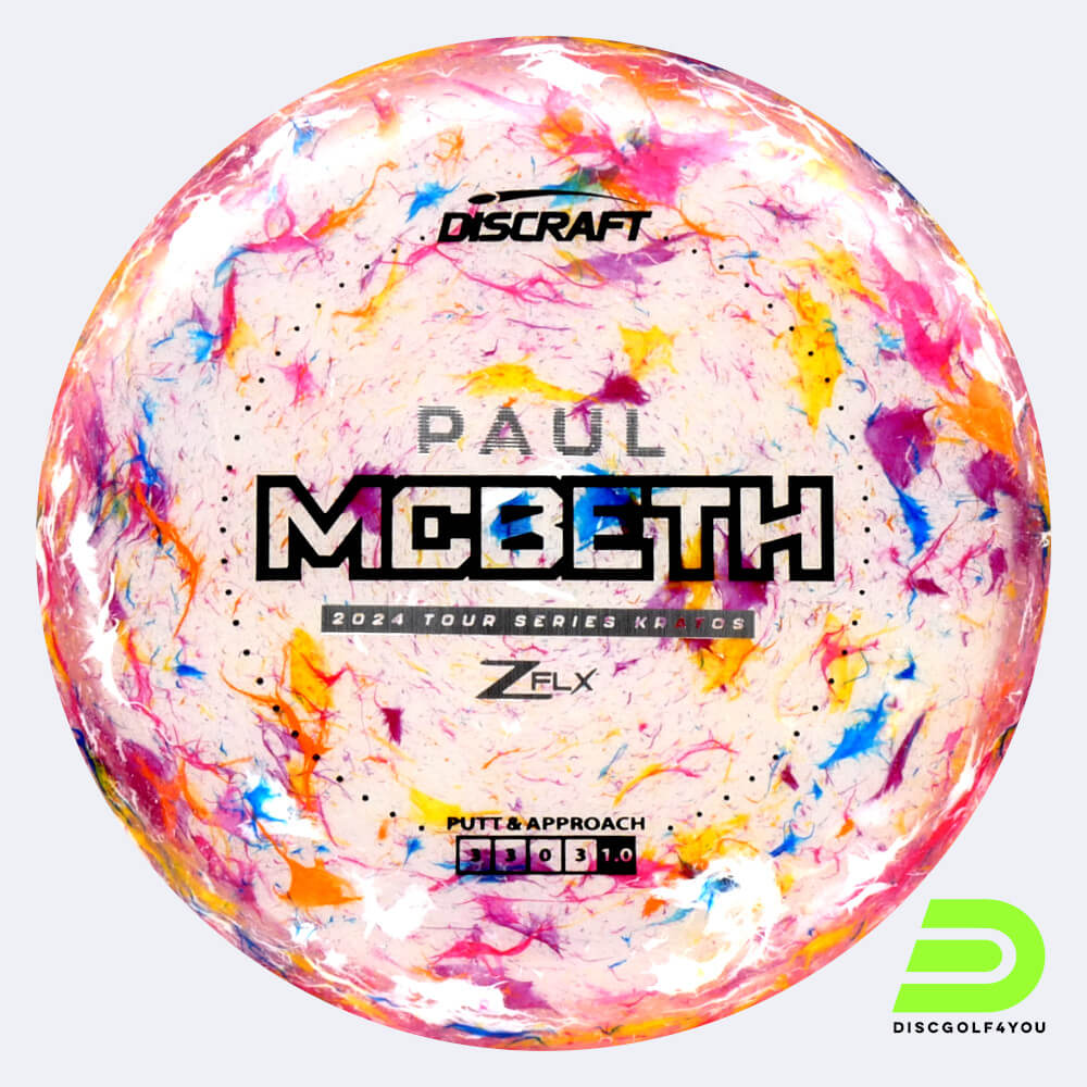discraft kratos paul mcbeth tour series in rosa, im jawbreaker z flx kunststoff und ohne spezialeffekt Discraft Kratos Paul McBeth Tour Series in rosa, im Jawbreaker Z FLX Kunststoff und ohne Spezialeffekt