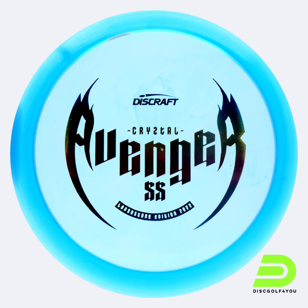 Discraft Avenger SS Ledgestone Edition 2022 in blue, cryztal plastic Discraft Avenger SS Ledgestone Edition 2022 in blue, cryztal plastic