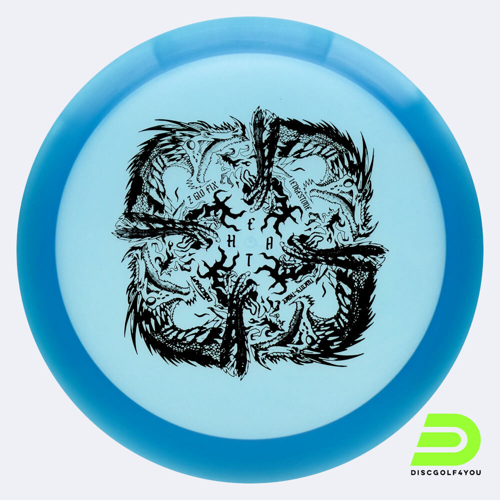 Discraft Heat 2023 Ledgestone Edition in blue, z glo flx plastic Discraft Heat 2023 Ledgestone Edition in blue, z glo flx plastic