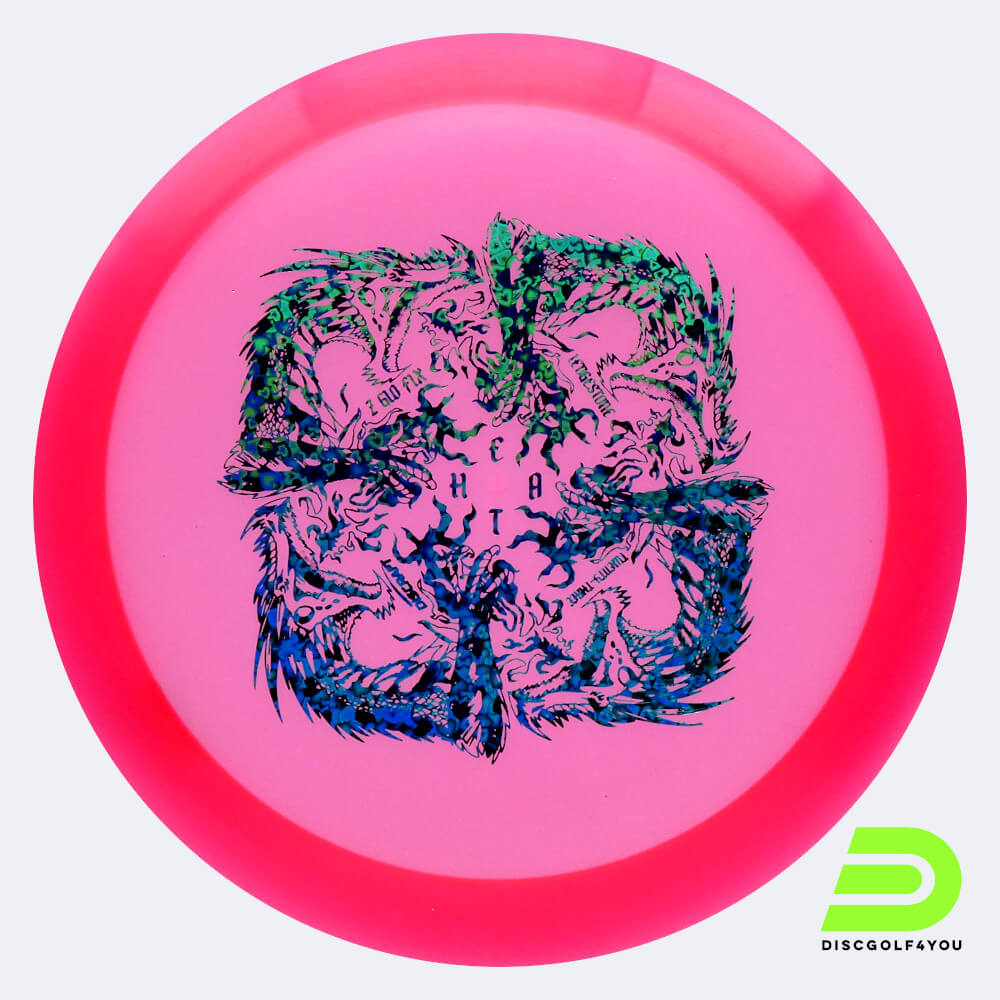 Discraft Heat 2023 Ledgestone Edition in pink, z glo flx plastic Discraft Heat 2023 Ledgestone Edition in pink, z glo flx plastic