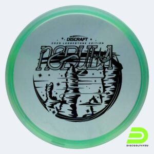 Discraft Nebula 2023 Ledgestone Edition in türkis, im Z Swirl Kunststoff und ohne Spezialeffekt