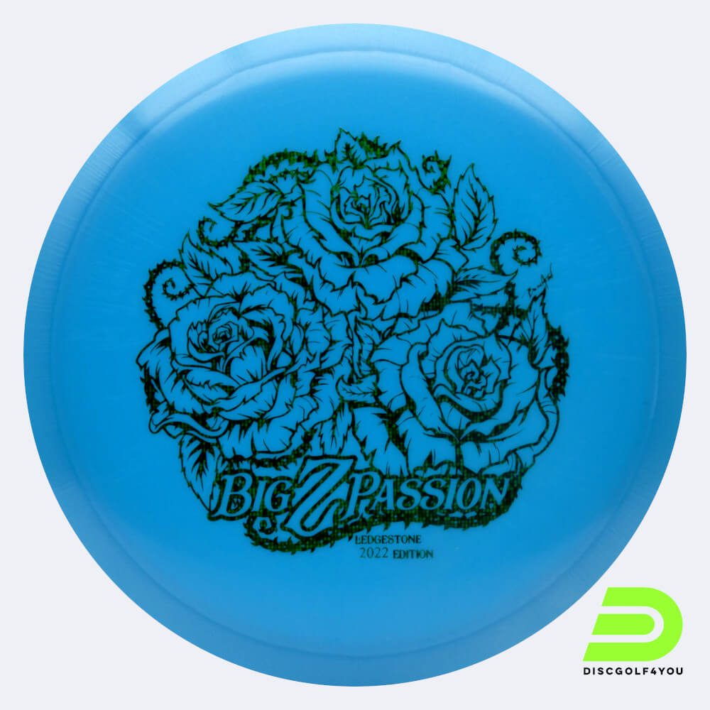 discraft passion ledgestone 2022 edition in blau, im big z kunststoff und ohne spezialeffekt Discraft Passion Ledgestone 2022 Edition in blau, im Big Z Kunststoff und ohne Spezialeffekt