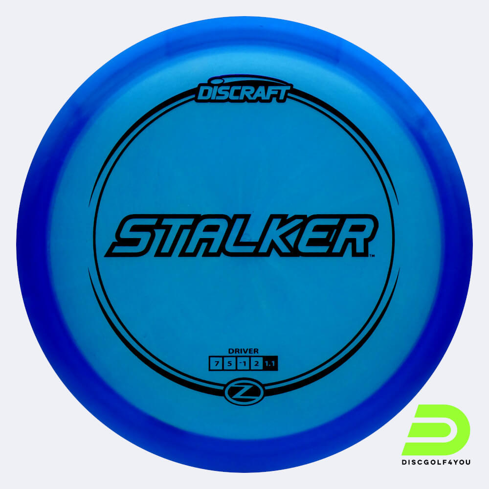 discraft stalker in blau, im z-line kunststoff und ohne spezialeffekt Discraft Stalker in blau, im Z-Line Kunststoff und ohne Spezialeffekt