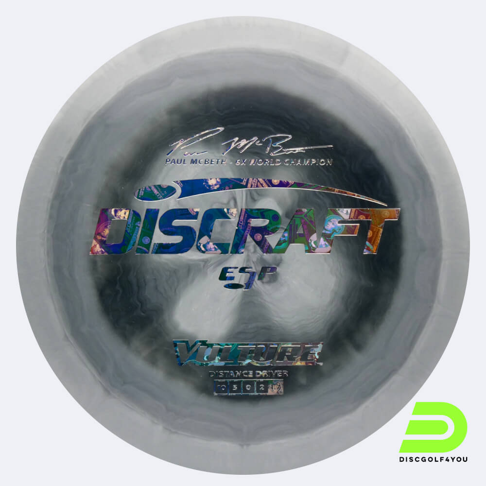 Discraft Vulture - Paul McBeth Signature Series in pink, esp plastic and burst effect