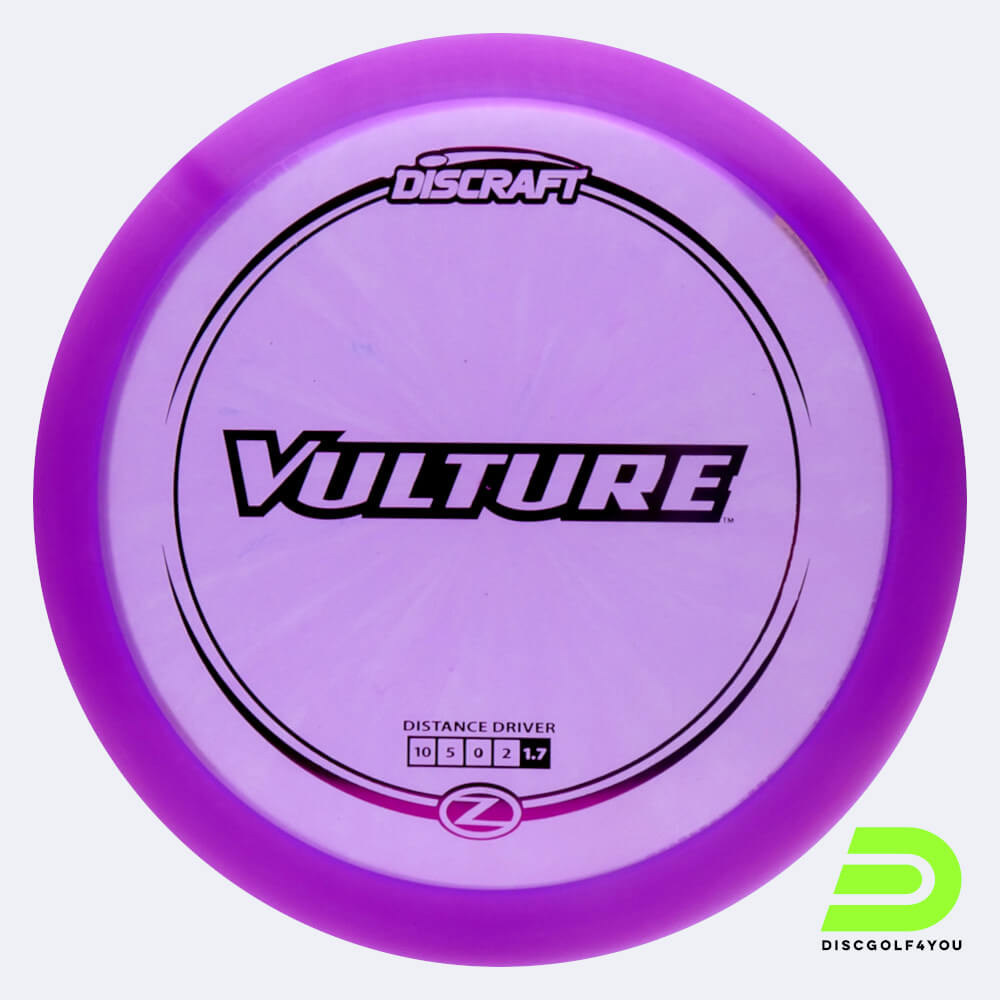Discraft Vulture in purple, z-line plastic Discraft Vulture in purple, z-line plastic