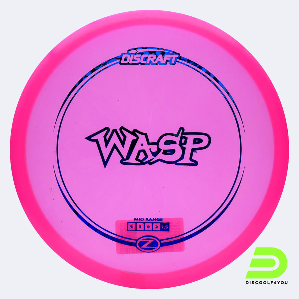 discraft wasp in rosa, im z-line kunststoff und ohne spezialeffekt Discraft Wasp in rosa, im Z-Line Kunststoff und ohne Spezialeffekt