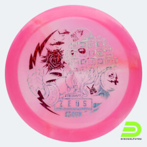 Discraft Zeus 2024 Ledgestone Edition in rosa, im Z Swirl Kunststoff und ohne Spezialeffekt