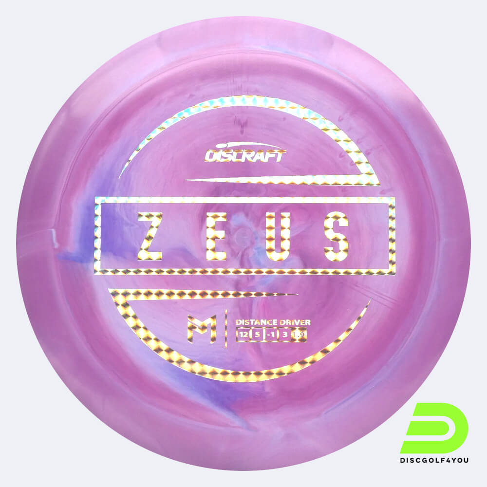Discraft Zeus - Paul McBeth Signature Series in pink, esp plastic and burst effect Discraft Zeus - Paul McBeth Signature Series in pink, esp plastic and burst effect